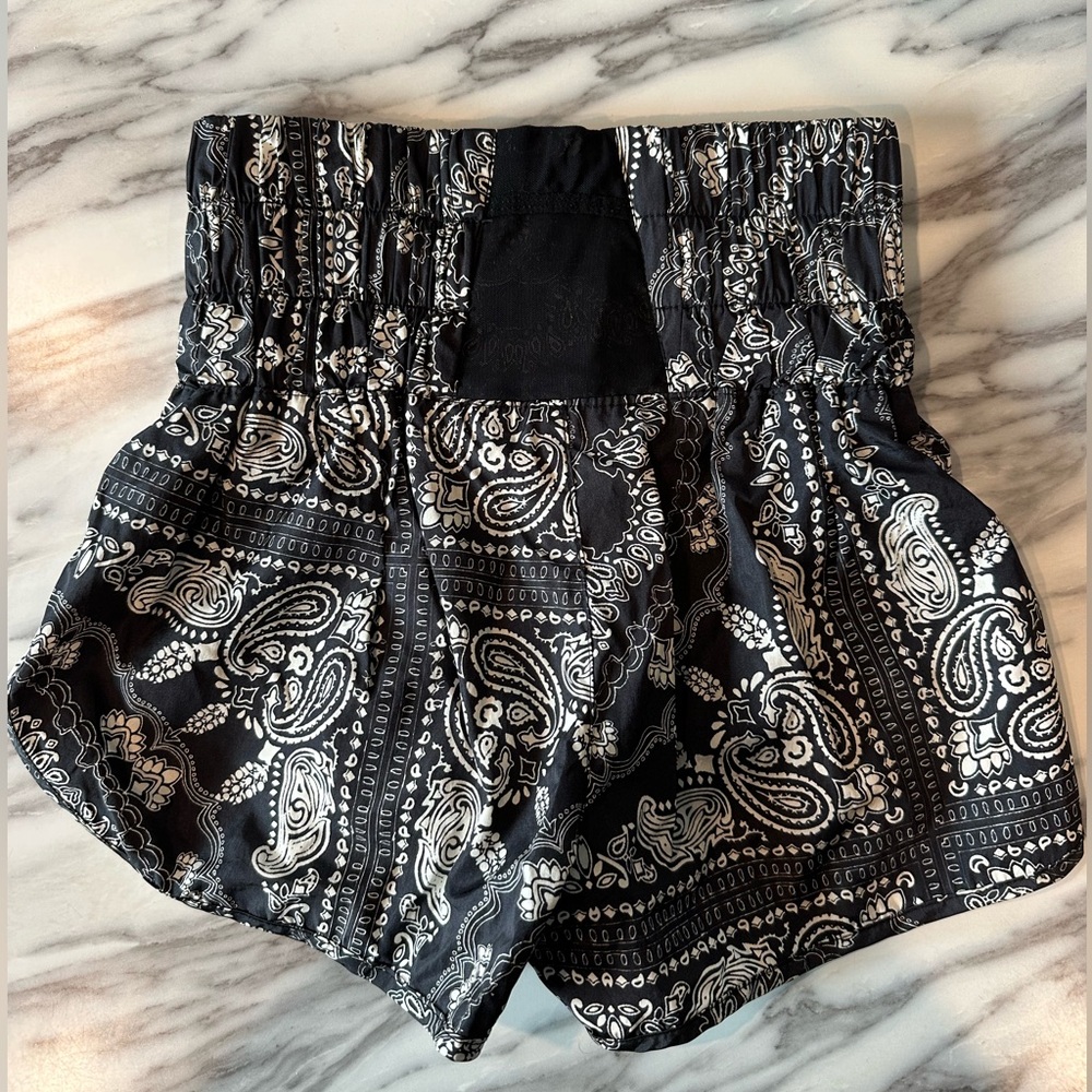 FP Movement Way Home Short in Bandana Black - Picture 2 of 7
